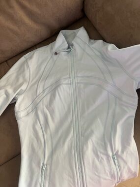 lululemon athletica Light blue Zip-Up Hoodie
